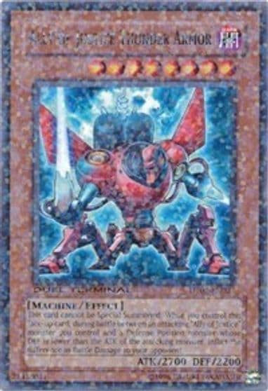 Ally of Justice Thunder Armor Duel Terminal 2 Yu-Gi-Oh! card