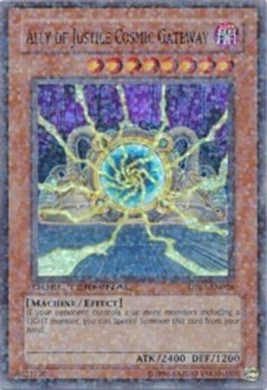 Ally of Justice Cosmic Gateway Duel Terminal 2 Yu-Gi-Oh! card