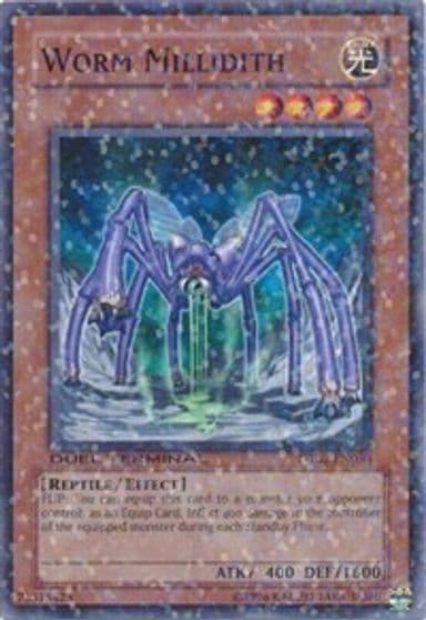 Worm Millidith Duel Terminal 2 Yu-Gi-Oh! card