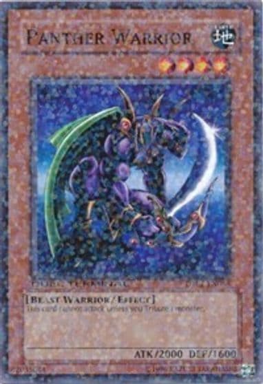 Panther Warrior Duel Terminal 2 Yu-Gi-Oh! card