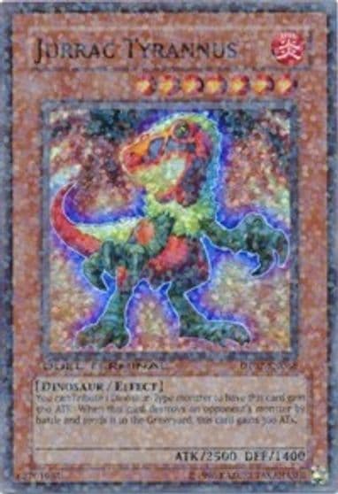 Jurrac Tyrannus Duel Terminal 2 Yu-Gi-Oh! card