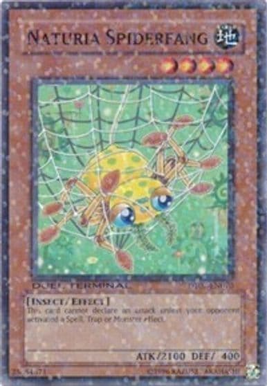 Naturia Spiderfang Duel Terminal 2 Yu-Gi-Oh! card