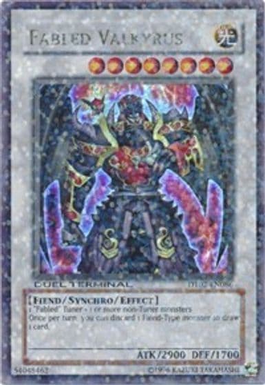 Fabled Valkyrus Duel Terminal 2 Yu-Gi-Oh! card