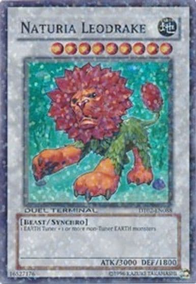 Naturia Leodrake Duel Terminal 2 Yu-Gi-Oh! card