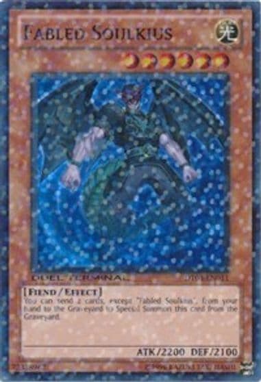 Fabled Soulkius Duel Terminal 3 Yu-Gi-Oh! card
