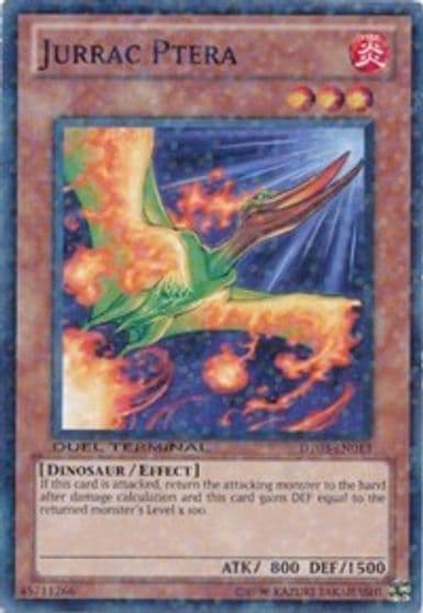 Jurrac Ptera Duel Terminal 3 Yu-Gi-Oh! card