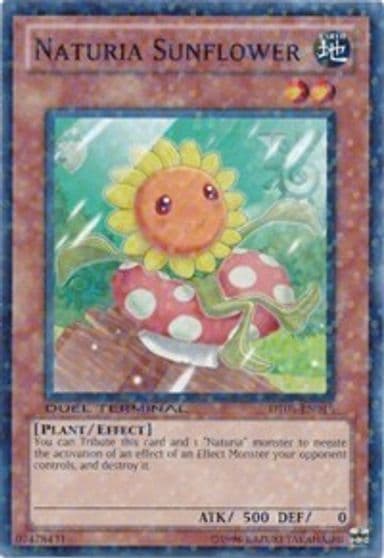 Naturia Sunflower Duel Terminal 3 Yu-Gi-Oh! card
