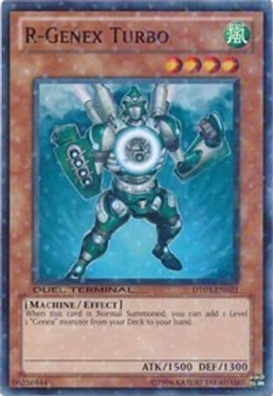 R Genex Turbo Duel Terminal 3 Yu-Gi-Oh! card