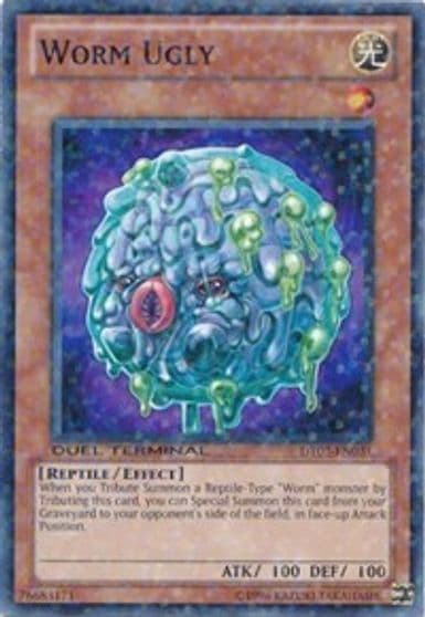 Worm Ugly Duel Terminal 3 Yu-Gi-Oh! card