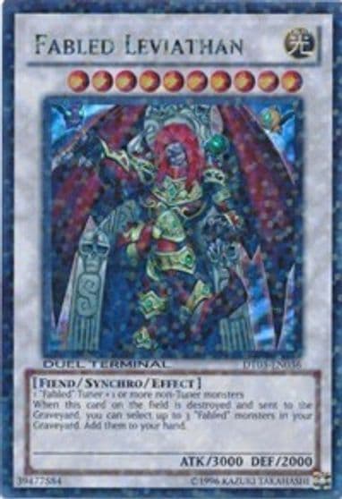 Fabled Leviathan Duel Terminal 3 Yu-Gi-Oh! card