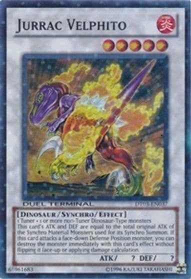 Jurrac Velphito Duel Terminal 3 Yu-Gi-Oh! card