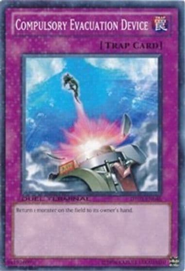 Compulsory Evacuation Device Duel Terminal 3 Yu-Gi-Oh! card