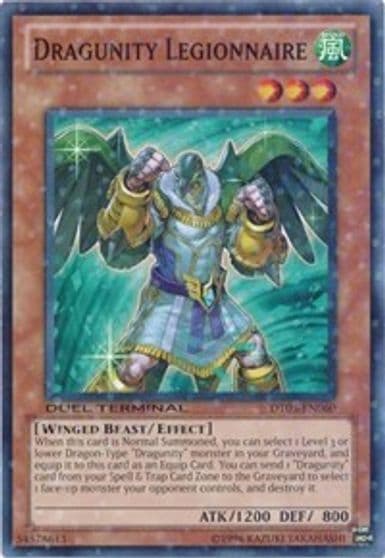 Dragunity Legionnaire Duel Terminal 3 Yu-Gi-Oh! card