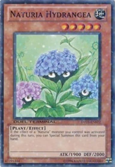 Naturia Hydrangea Duel Terminal 3 Yu-Gi-Oh! card