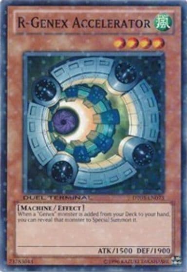 R Genex Accelerator Duel Terminal 3 Yu-Gi-Oh! card