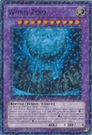 Worm Zero Duel Terminal 3 Yu-Gi-Oh! card
