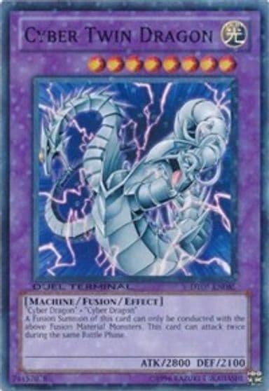 Cyber Twin Dragon Duel Terminal 3 Yu-Gi-Oh! card