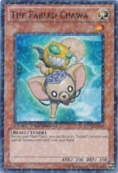 The Fabled Chawa Duel Terminal 4 Yu-Gi-Oh! card