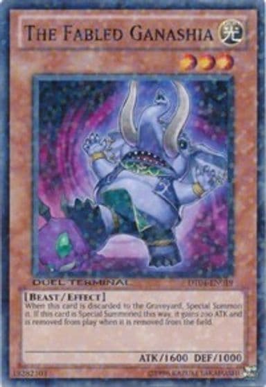 The Fabled Ganashia Duel Terminal 4 Yu-Gi-Oh! card