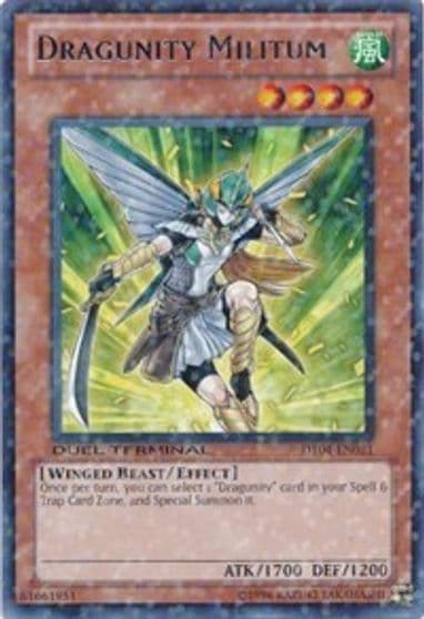 Dragunity Militum Duel Terminal 4 Yu-Gi-Oh! card