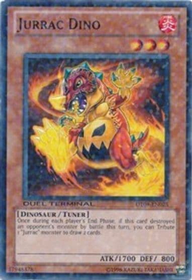 Jurrac Dino Duel Terminal 4 Yu-Gi-Oh! card
