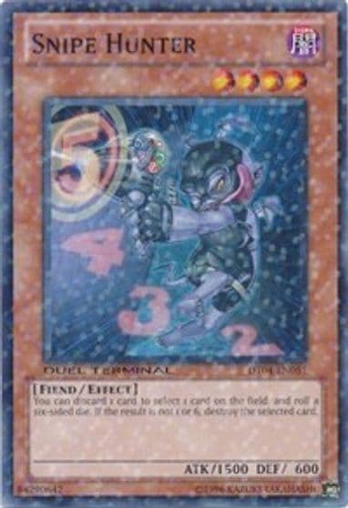 Snipe Hunter Duel Terminal 4 Yu-Gi-Oh! card