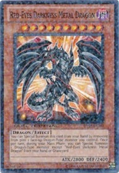 Red Eyes Darkness Metal Dragon Duel Terminal 4 Yu-Gi-Oh! card