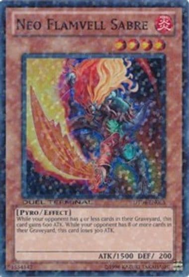 Neo Flamvell Sabre Duel Terminal 4 Yu-Gi-Oh! card