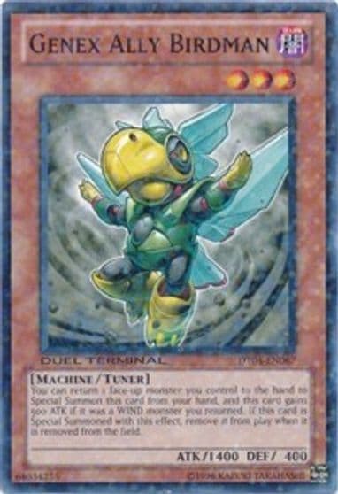 Genex Ally Birdman Duel Terminal 4 Yu-Gi-Oh! card