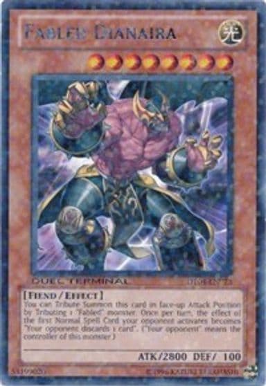 Fabled Dianaira Duel Terminal 4 Yu-Gi-Oh! card