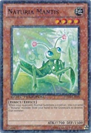 Naturia Mantis Duel Terminal 4 Yu-Gi-Oh! card