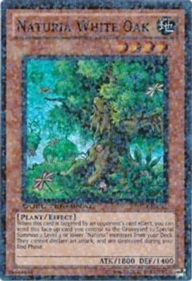 Naturia White Oak Duel Terminal 4 Yu-Gi-Oh! card