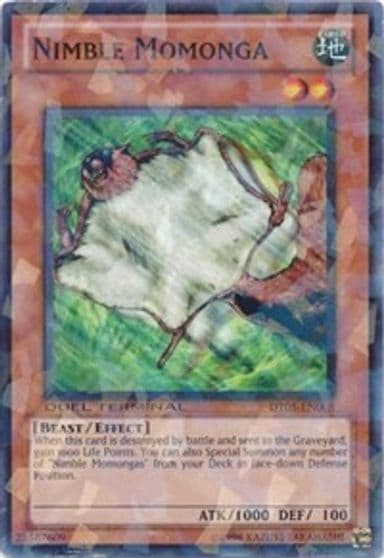 Nimble Momonga Duel Terminal 5 Yu-Gi-Oh! card