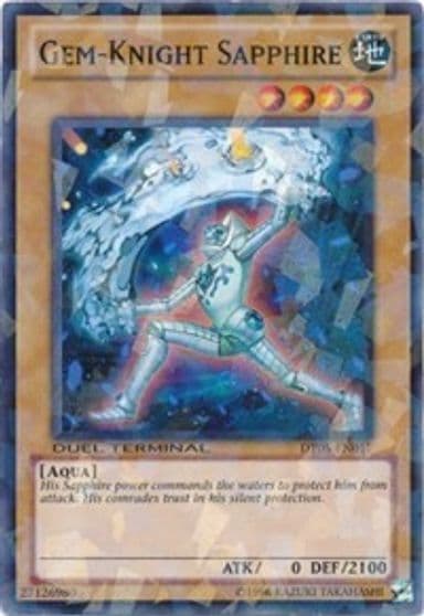 Gem Knight Sapphire Duel Terminal 5 Yu-Gi-Oh! card