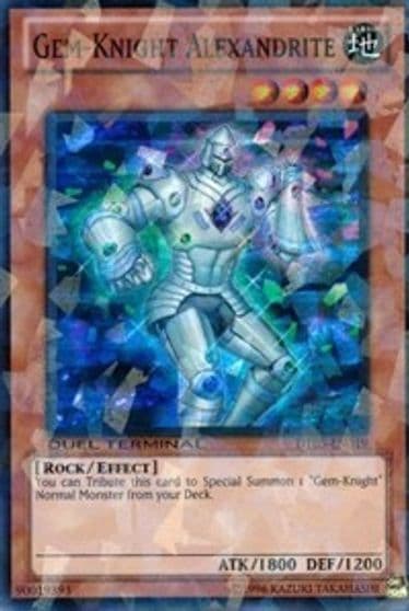 Gem Knight Alexandrite Duel Terminal 5 Yu-Gi-Oh! card