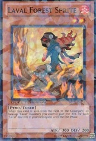 Laval Forest Sprite Duel Terminal 5 Yu-Gi-Oh! card