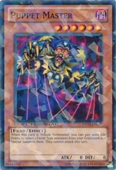 Puppet Master Duel Terminal 5 Yu-Gi-Oh! card