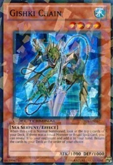 Gishki Chain Duel Terminal 5 Yu-Gi-Oh! card