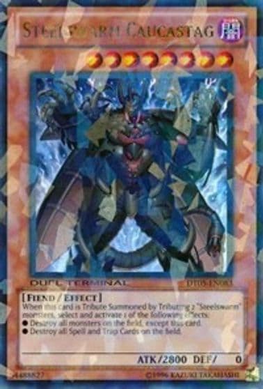 Steelswarm Caucastag Duel Terminal 5 Yu-Gi-Oh! card