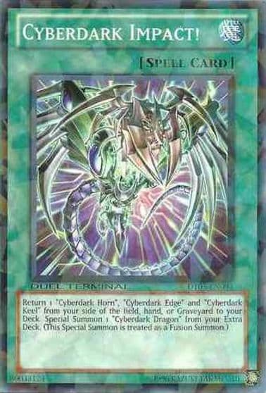Cyberdark Impact Duel Terminal 5 Yu-Gi-Oh! card
