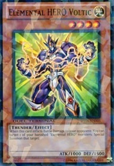 Elemental Hero Voltic Duel Terminal 6 Yu-Gi-Oh! card