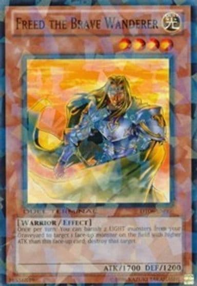 Freed the Brave Wanderer Duel Terminal 6 Yu-Gi-Oh! card