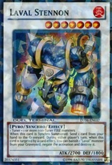 Laval Stennon Duel Terminal 6 Yu-Gi-Oh! card