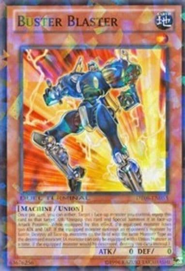 Buster Blaster Duel Terminal 6 Yu-Gi-Oh! card