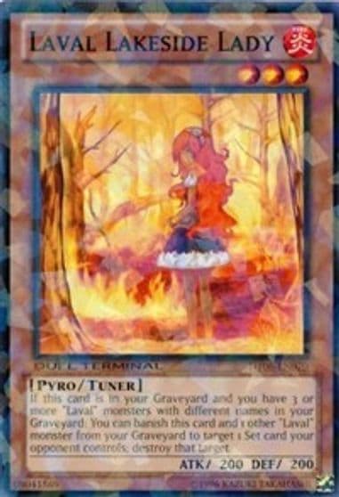 Laval Lakeside Lady Duel Terminal 6 Yu-Gi-Oh! card