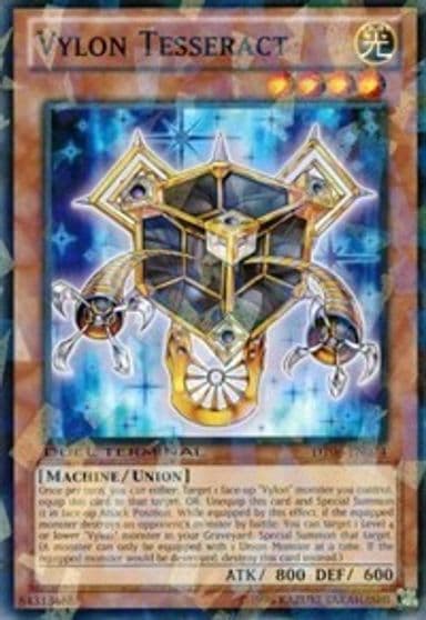 Vylon Tesseract Duel Terminal 6 Yu-Gi-Oh! card