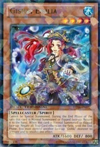 Gishki Emilia Duel Terminal 6 Yu-Gi-Oh! card