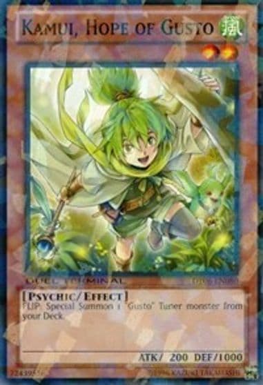 Kamui Hope of Gusto Duel Terminal 6 Yu-Gi-Oh! card