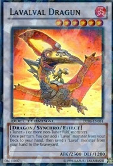 Lavalval Dragun Duel Terminal 6 Yu-Gi-Oh! card