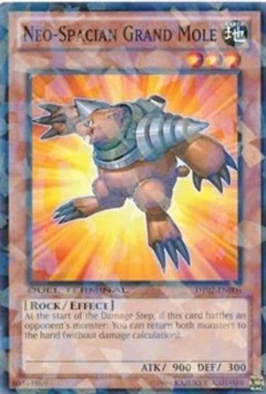 Neo Spacian Grand Mole Duel Terminal 7 Yu-Gi-Oh! card